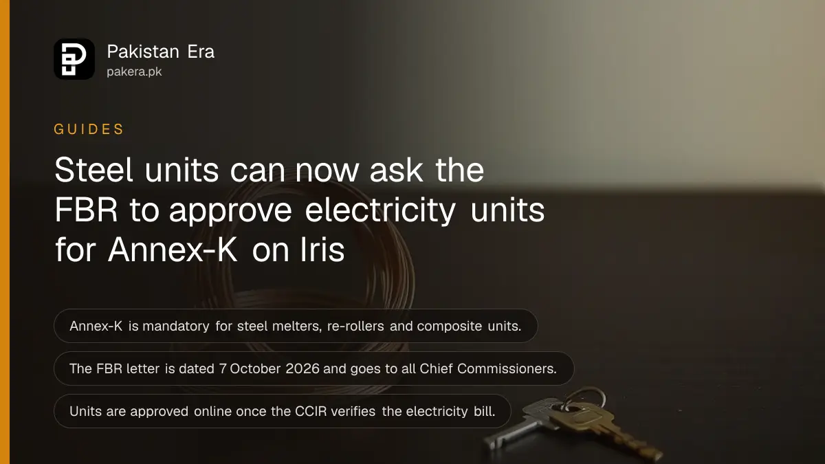 A coil of copper wire and a small brass key on a dark wooden table, for a guide on declaring electricity units in Annex-K