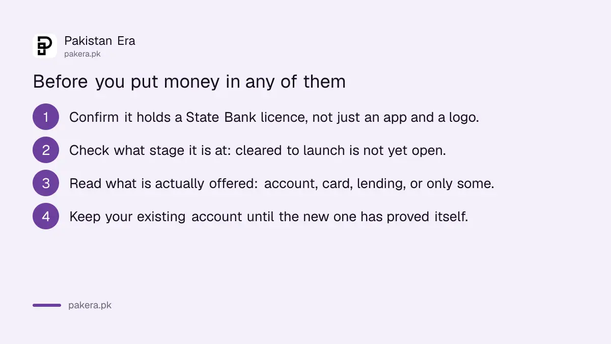 What to check before putting money in a digital bank app