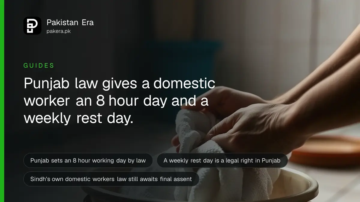 A household worker's hands wringing out a cleaning cloth over a bucket in a sunlit courtyard