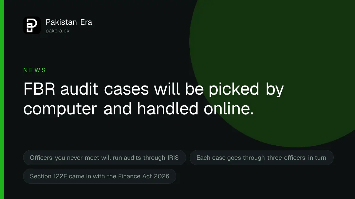 FBR sets up a National Faceless Centre to run tax audits online