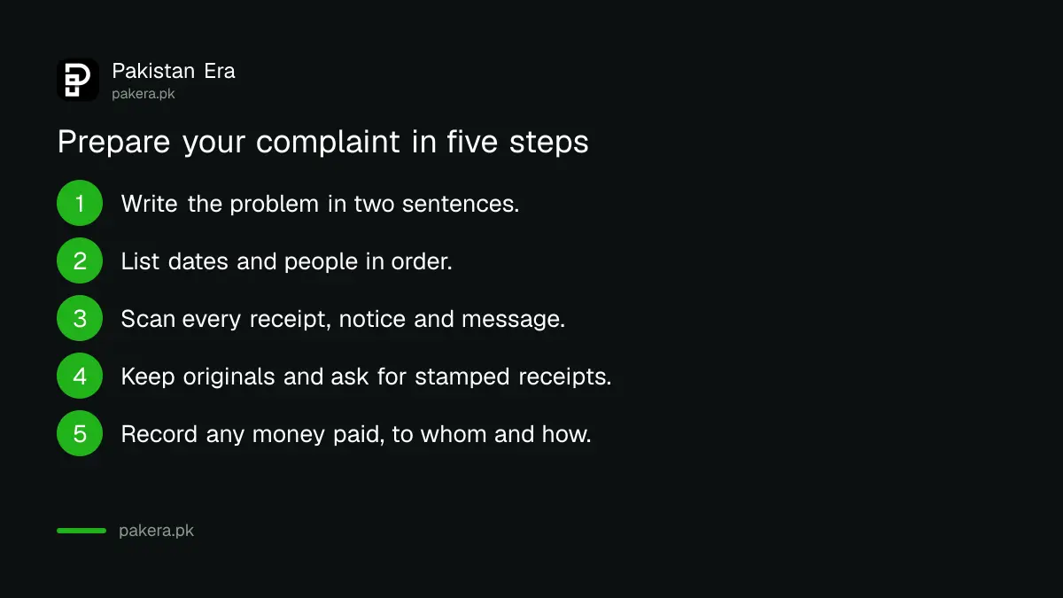 Five steps to prepare evidence before filing a grievance with HEC