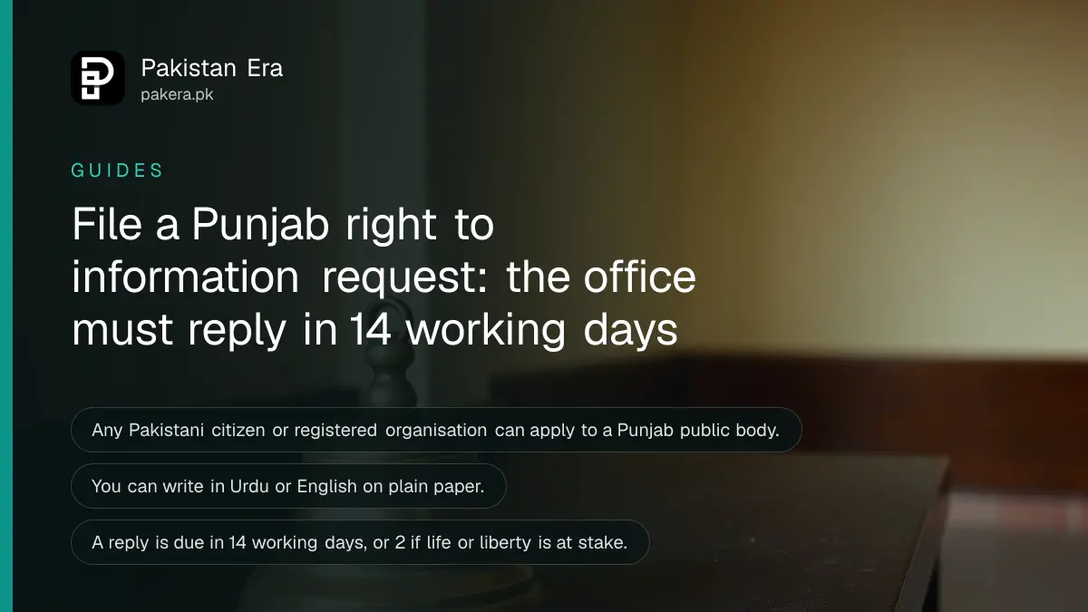 A brass bell on a dark wooden table, for a guide on filing a right to information request in Punjab