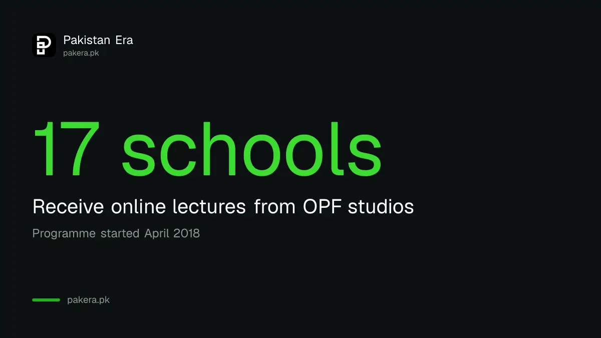 OPF e-learning schools that receive online lectures