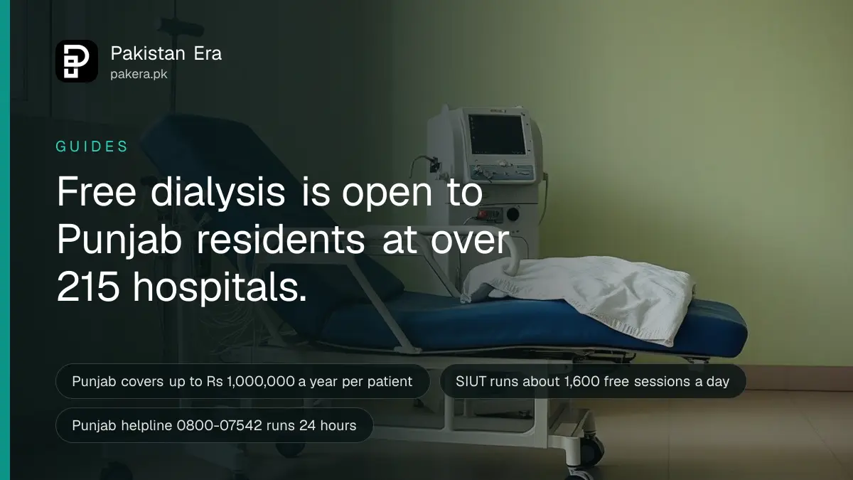 An empty hospital dialysis chair beside a dialysis machine in a calm, softly lit ward