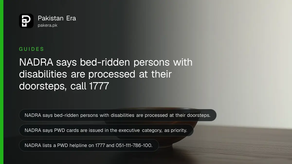 A wooden bowl on a dark wooden table, for an article on NADRA doorstep service for disabled persons