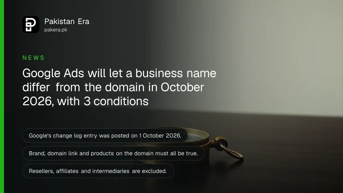 A brass compass on a dark wooden table, for an article on the Google Ads business name policy change
