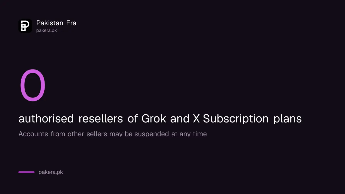 Why buying Grok from resellers in Pakistan is risky, from the official pricing FAQ