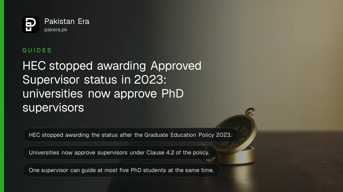 A brass compass on a dark wooden table, for a guide to choosing and checking a PhD supervisor in Pakistan