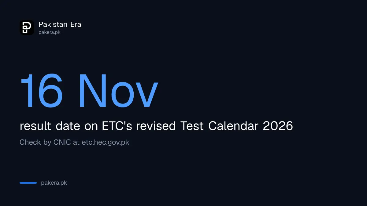 HEC USAT result 2026 for the 25 October test is due on 16 November on the ETC portal