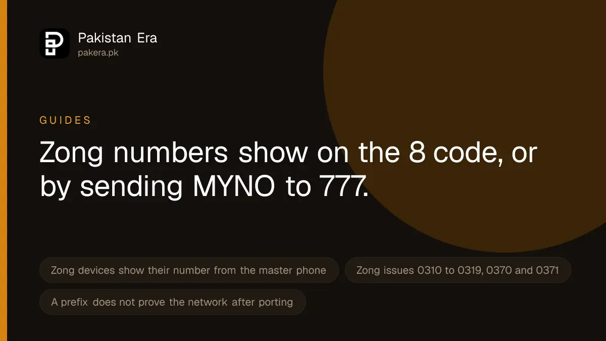 How to find your Zong number