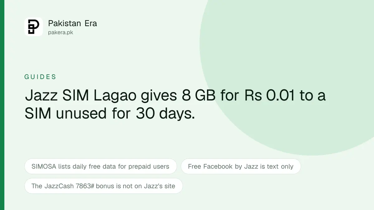 How to get free MBs on Jazz from offers Jazz lists