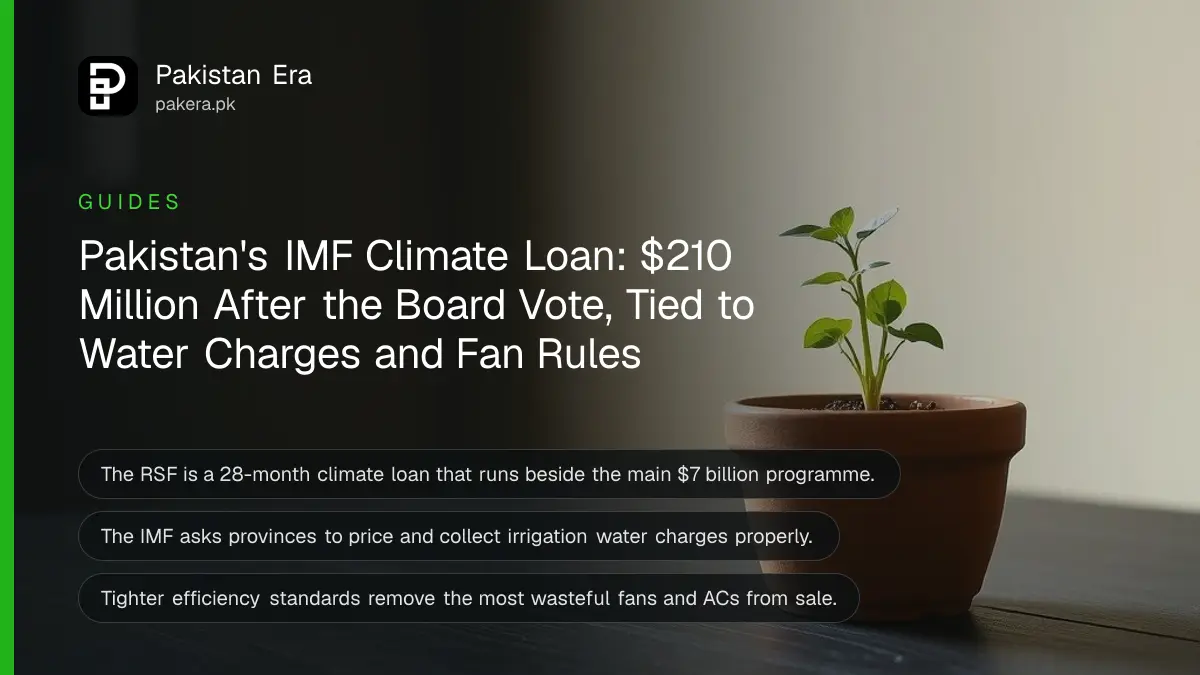 A green seedling in a small clay pot on a dark wooden table against a plain cream wall in soft daylight