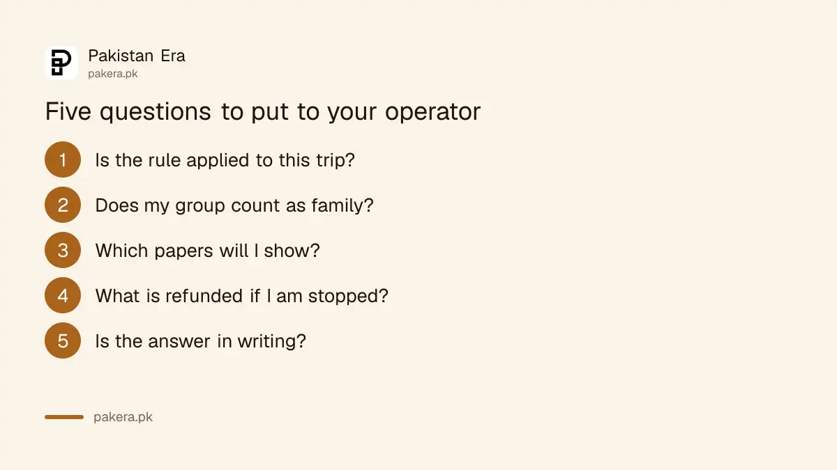 Five questions to ask a Ziarat operator about the Iraq family travel rule