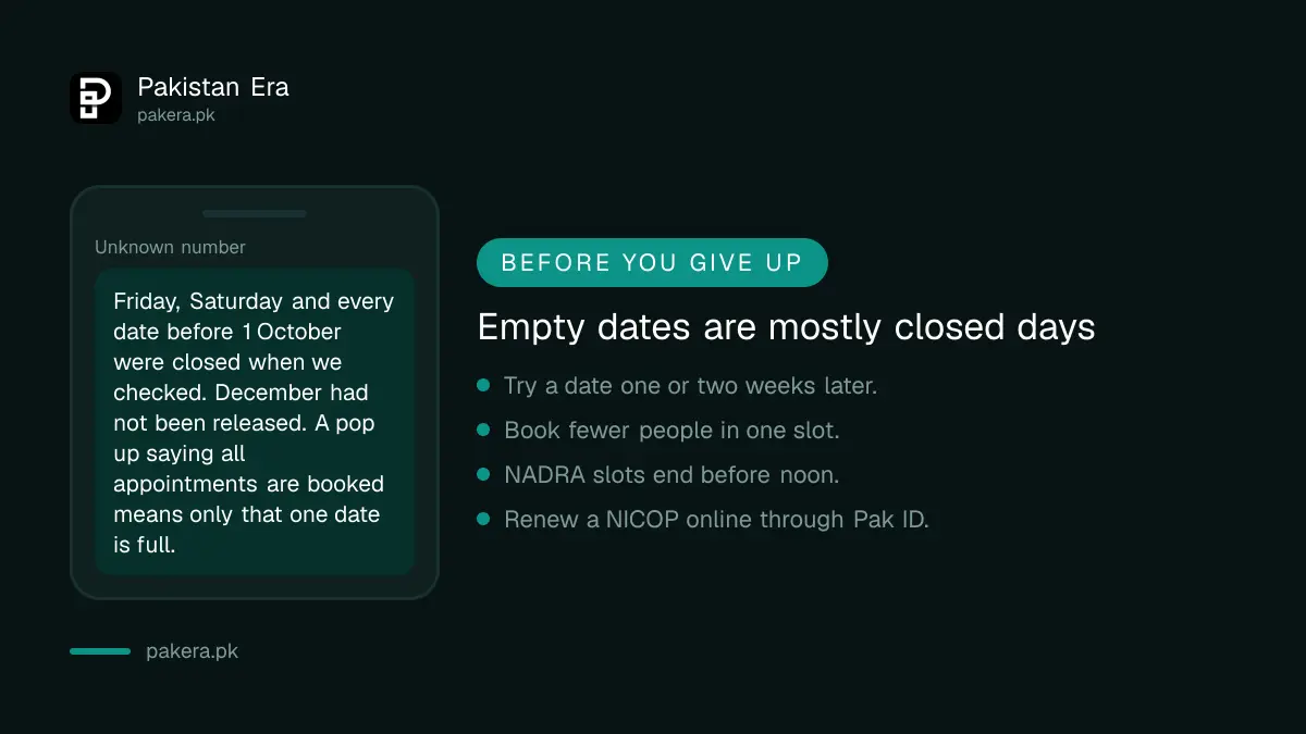 What to do when the Jeddah consulate appointment calendar shows no slots
