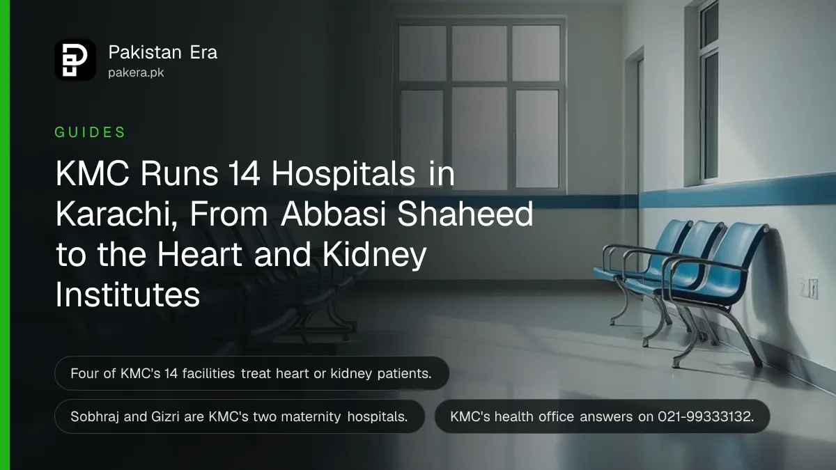 An empty hospital corridor with clean white walls, a row of blue waiting chairs and soft daylight from tall windows