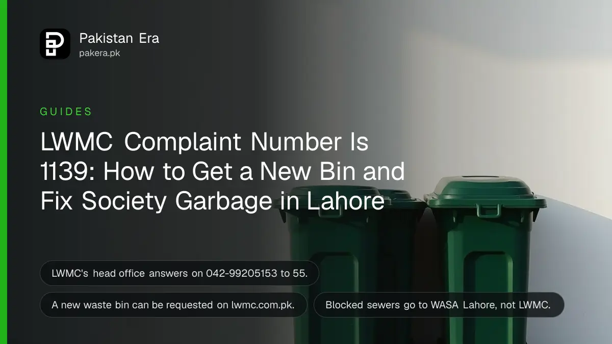 Green waste bins against a white wall