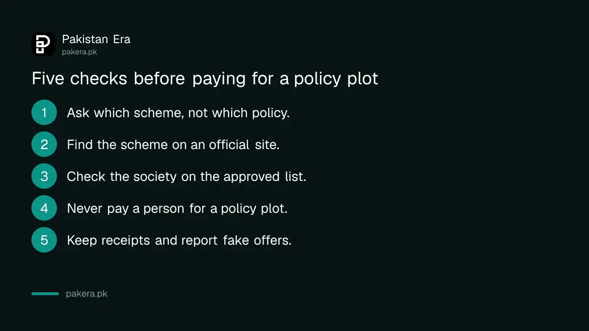 Five checks before paying for a housing offer that cites the National Housing Policy 2026