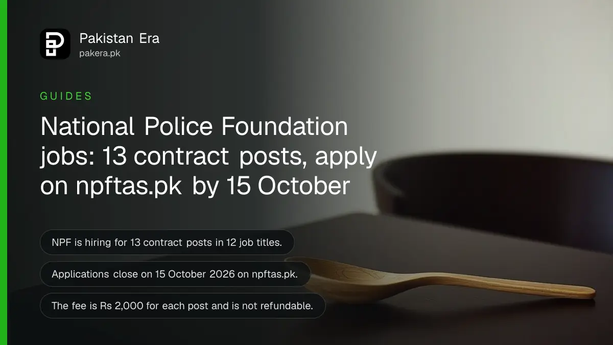 A smooth wooden spoon on a dark wooden table, for an article on national police foundation jobs 2026