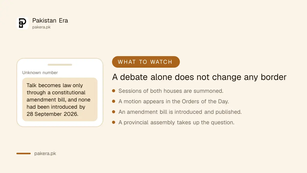 Three signs that the new provinces plan has moved beyond debate