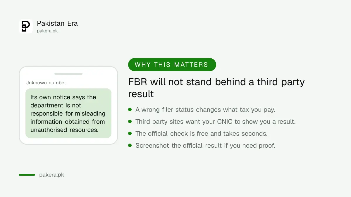 Why FBR warns against unauthorised verification services