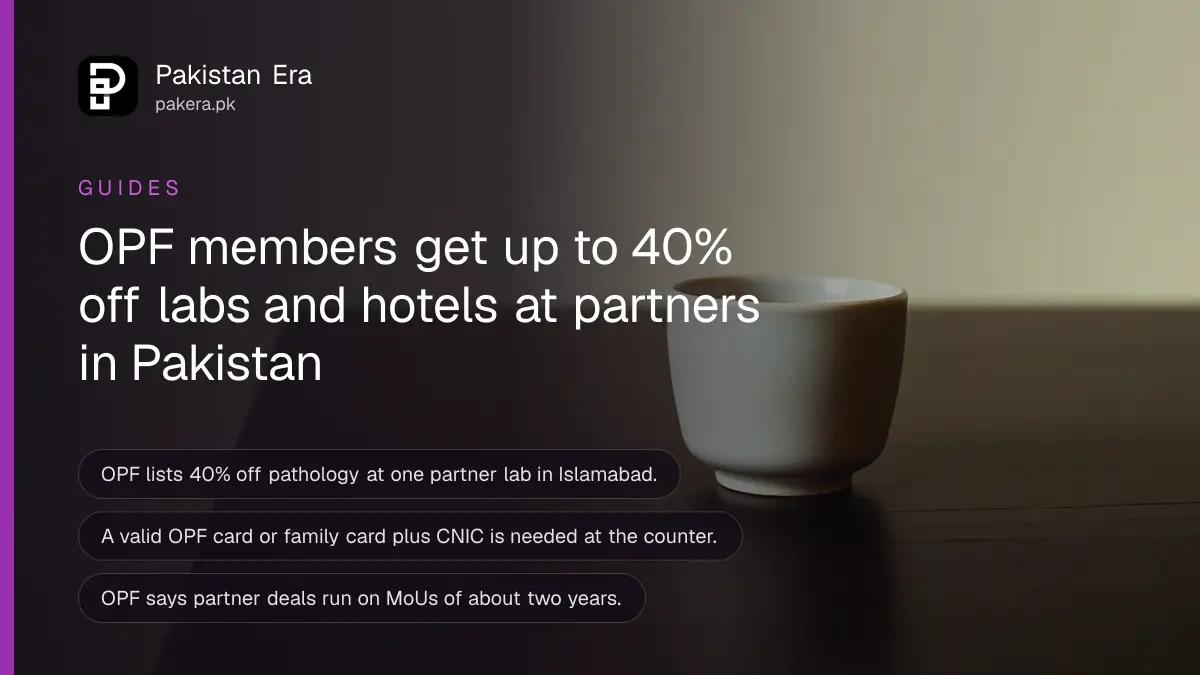 A plain ceramic cup on a dark wooden table, for an article on OPF membership card discounts