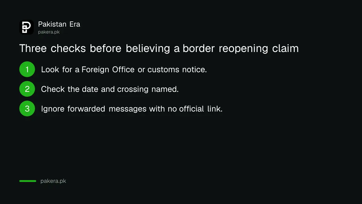 What the 12 October statement means for the Pakistan Afghanistan border and trade