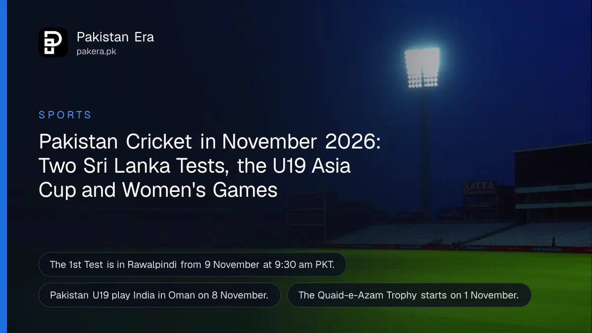 An empty cricket stadium under floodlights