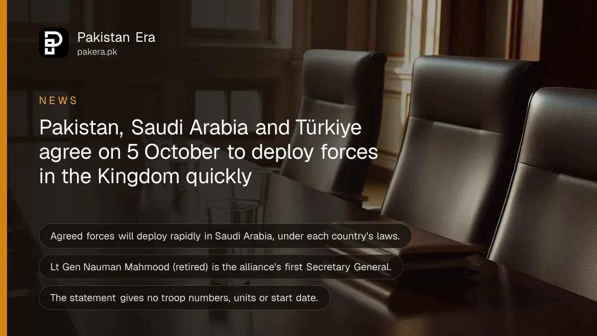 Three empty chairs around a long polished table in a quiet formal meeting room lit by warm afternoon light