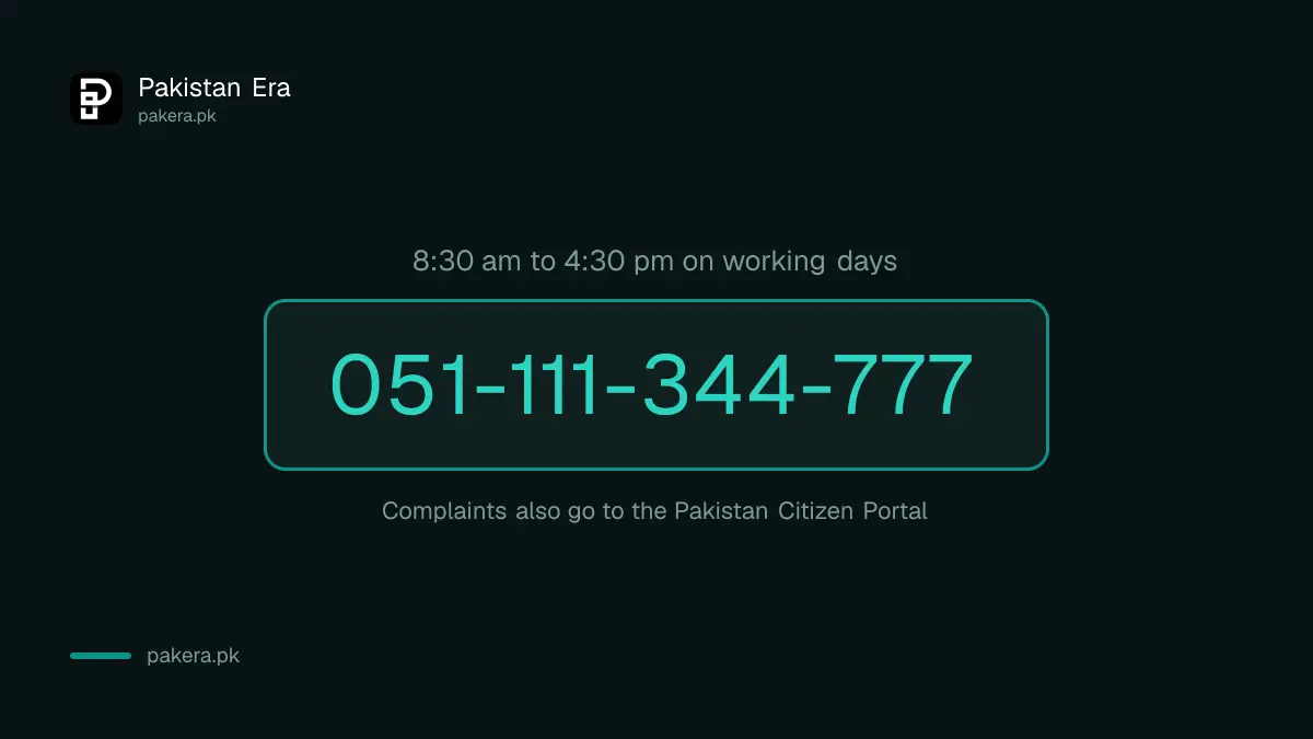 DGI&P passport helpline number for Karachi applicants
