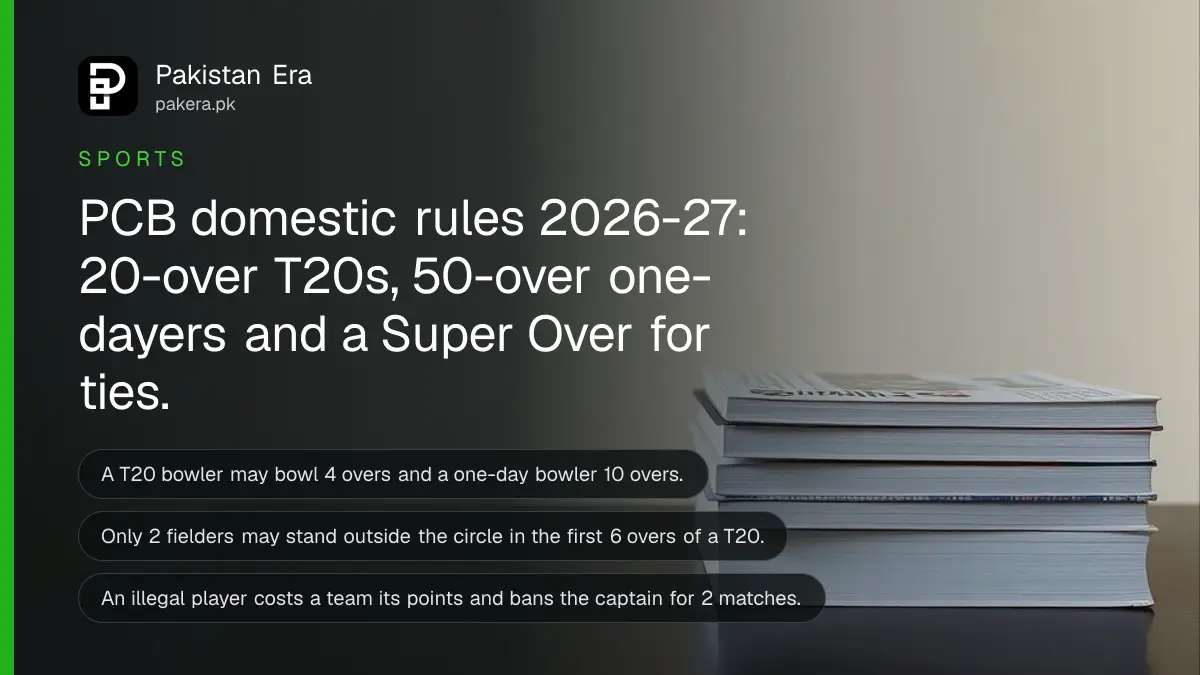 A stack of plain books on a dark wooden table, for an article on PCB domestic cricket playing conditions in Pakistan