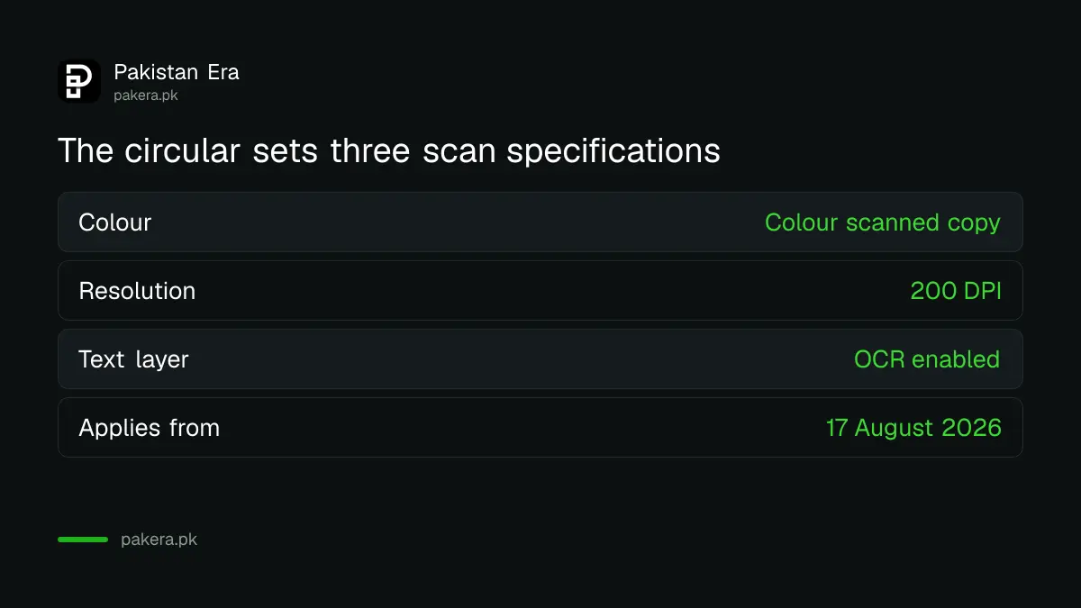 The three scan specifications of the Federal Constitutional Court: colour, 200 DPI and OCR enabled