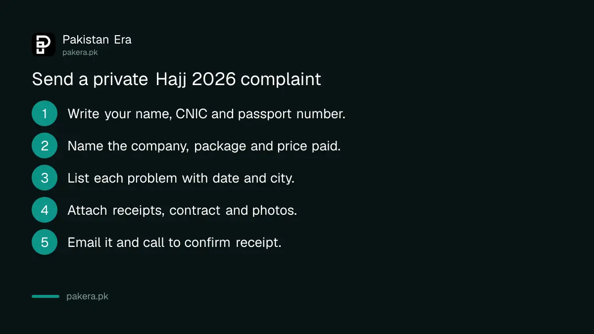 Five steps to send a private Hajj 2026 complaint to the Ministry of Religious Affairs