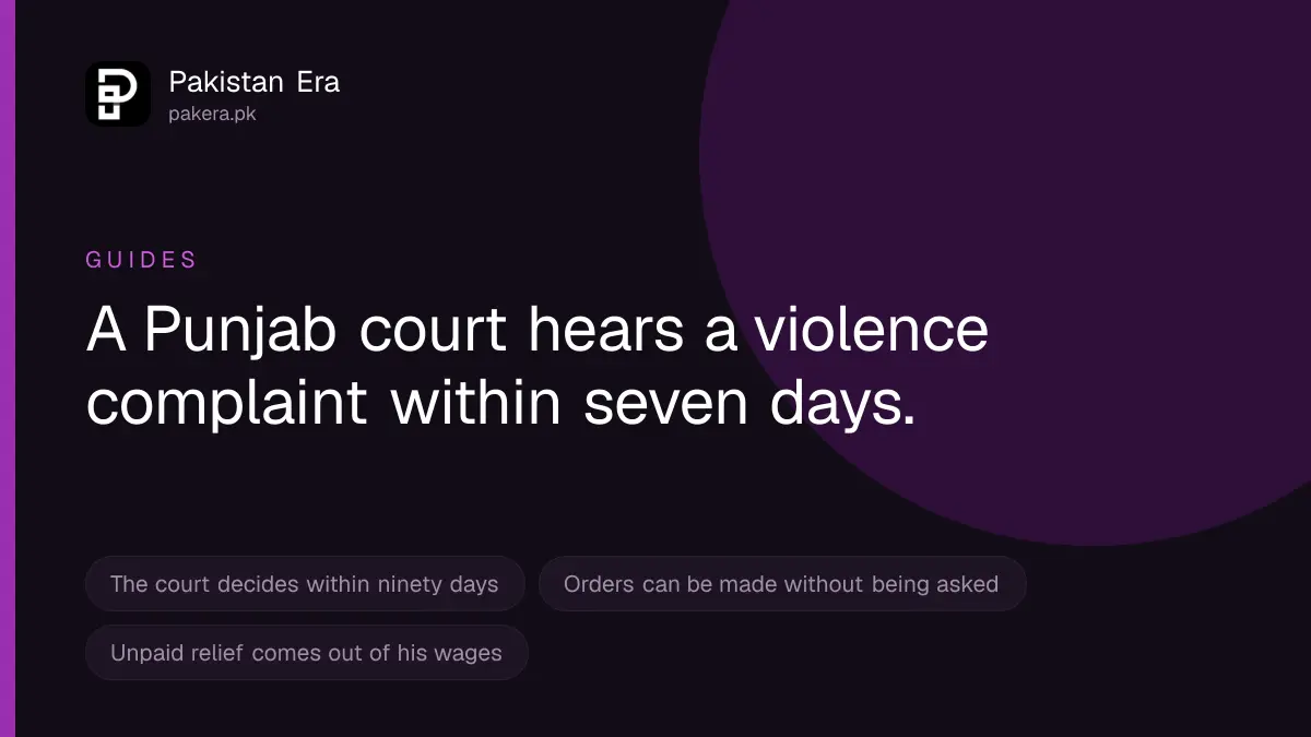 How to Get a Protection Order Against Violence in Punjab