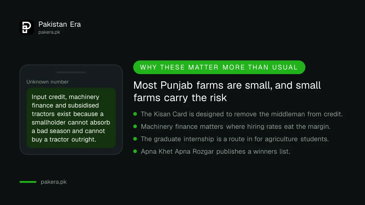 Why input credit and machinery finance matter to Punjab smallholders
