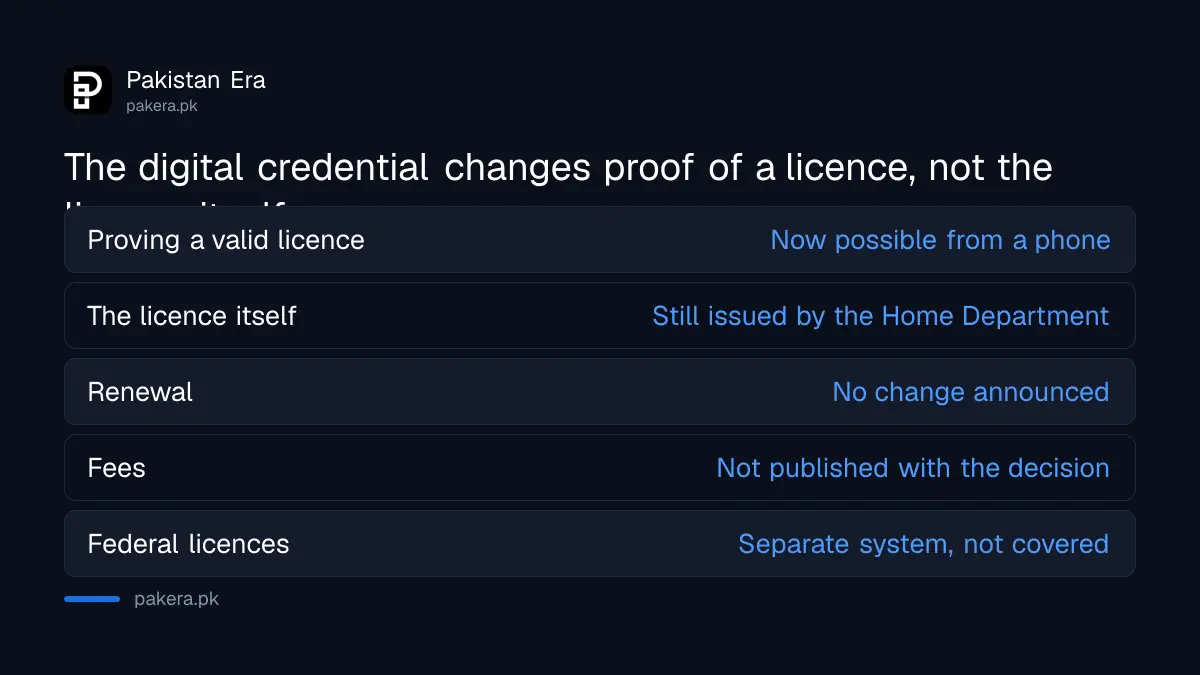 What the Punjab digital arms licence changes and what stays the same
