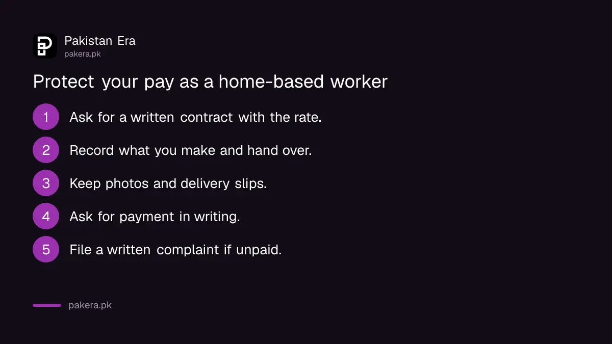 Rights of a home-based worker under the Punjab Home-Based Workers Act 2023