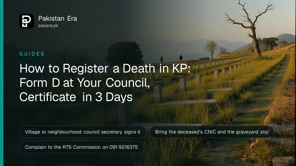 A quiet village graveyard in Khyber Pakhtunkhwa at dusk with low stone graves and trees