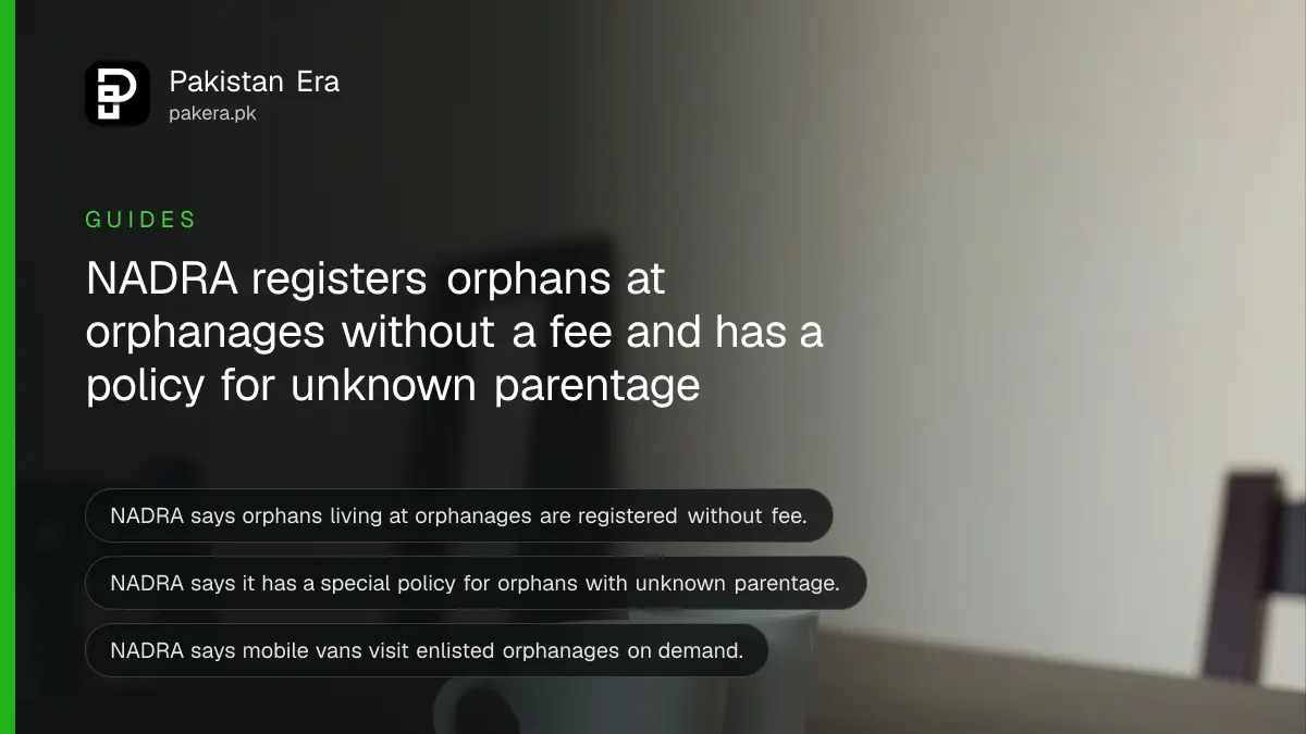 Two plain cups on a dark wooden table, for an article on register orphan nadra