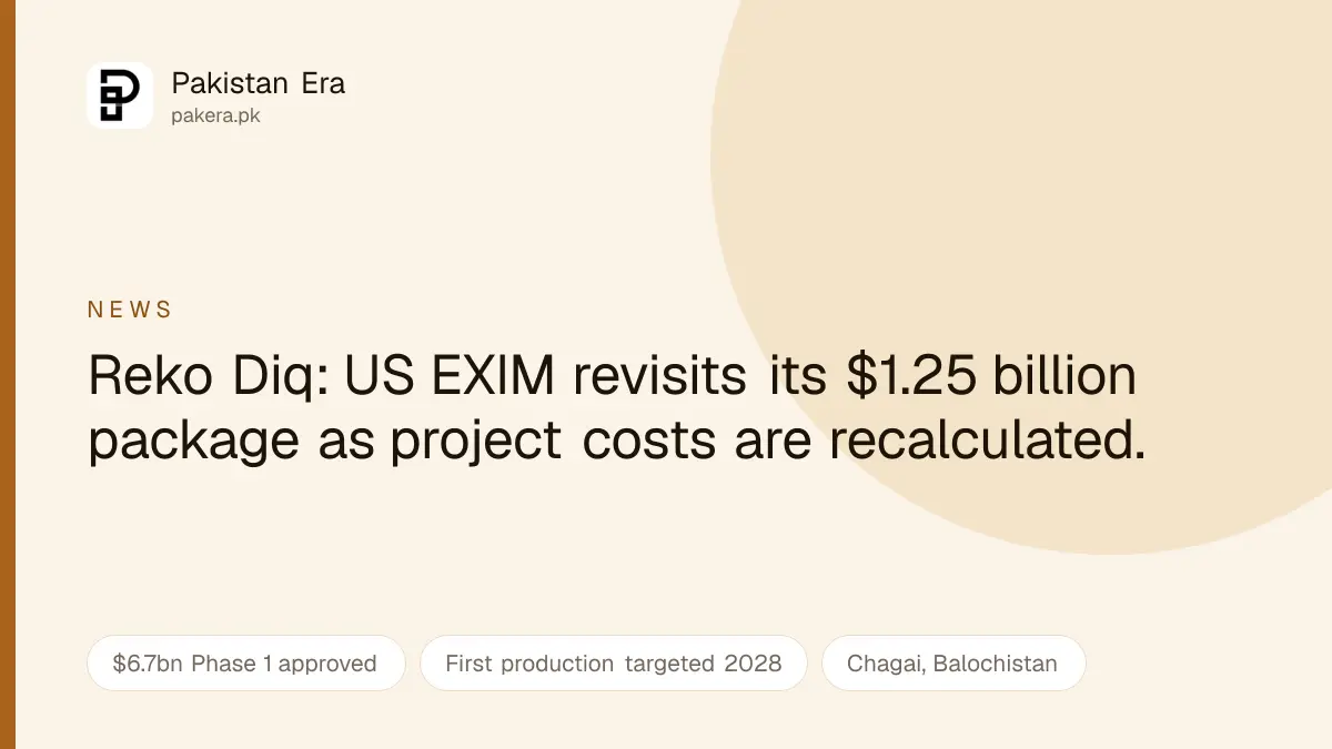 The Reko Diq copper and gold project financing review explained