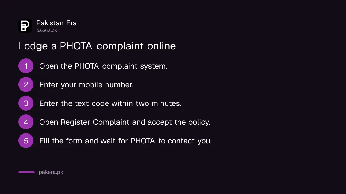 Steps to lodge a complaint with the Punjab Human Organ Transplant Authority online