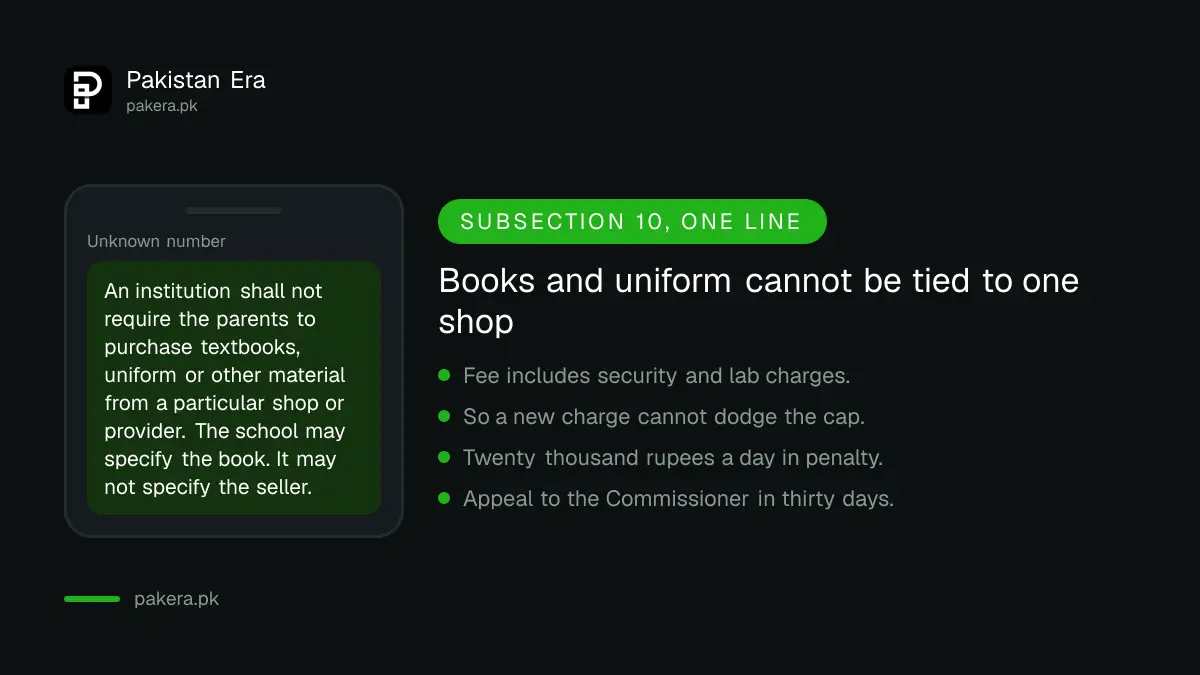 Schools cannot force parents to buy from one shop in Punjab
