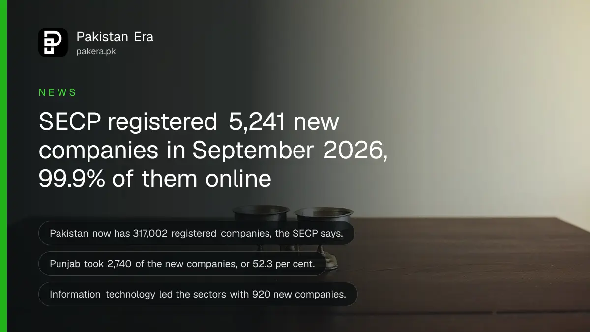 A small brass weighing scale on a dark wooden table, for an article on secp new companies september 2026