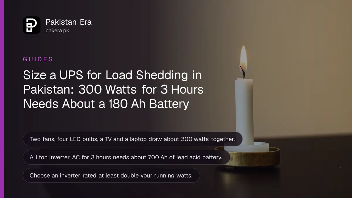 A white candle in a brass holder on a dark wooden table against a plain cream wall in soft daylight