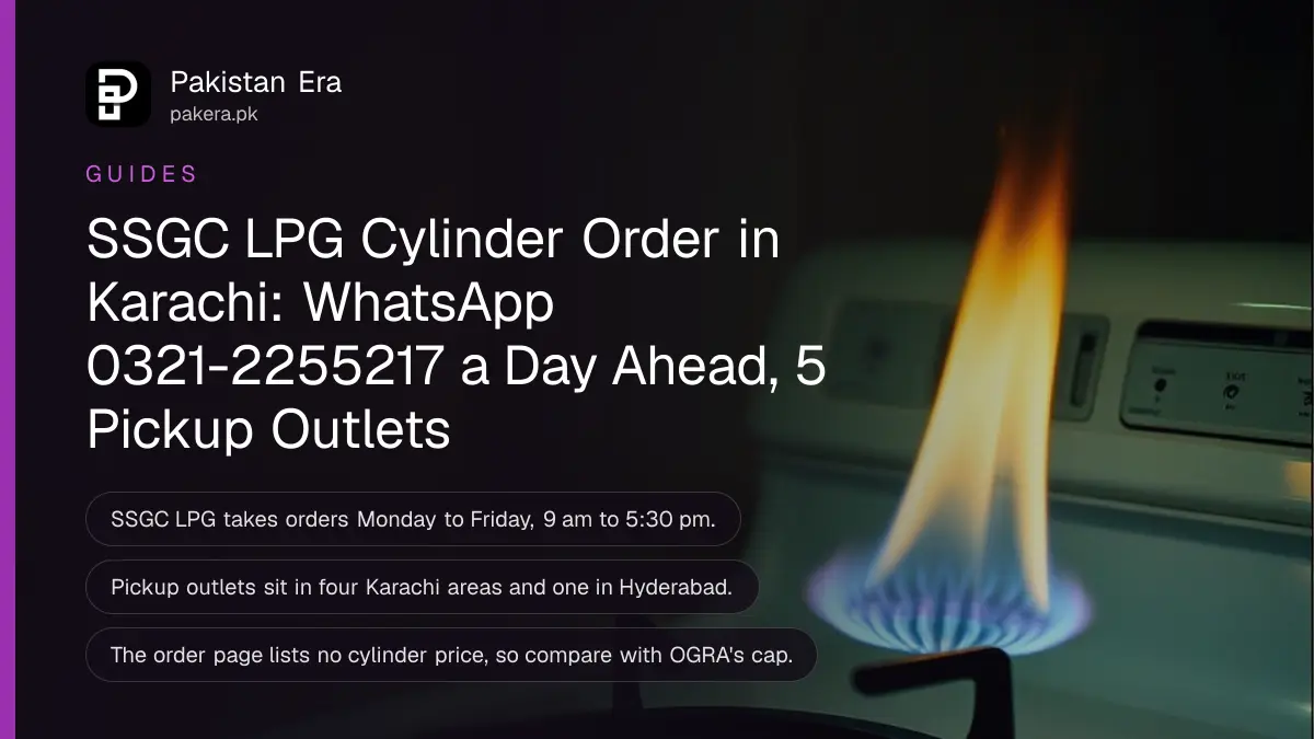 A blue gas flame on a kitchen stove