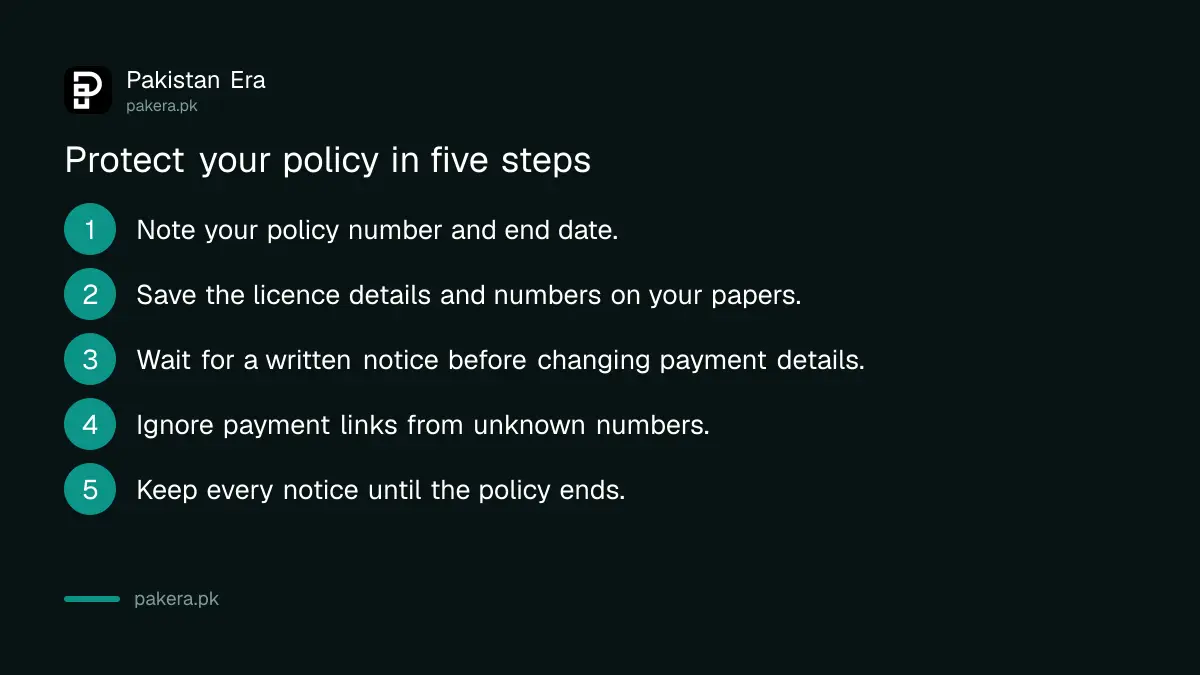 Five steps for policyholders after the TPL Insurance rebrand to JazzSure in Pakistan