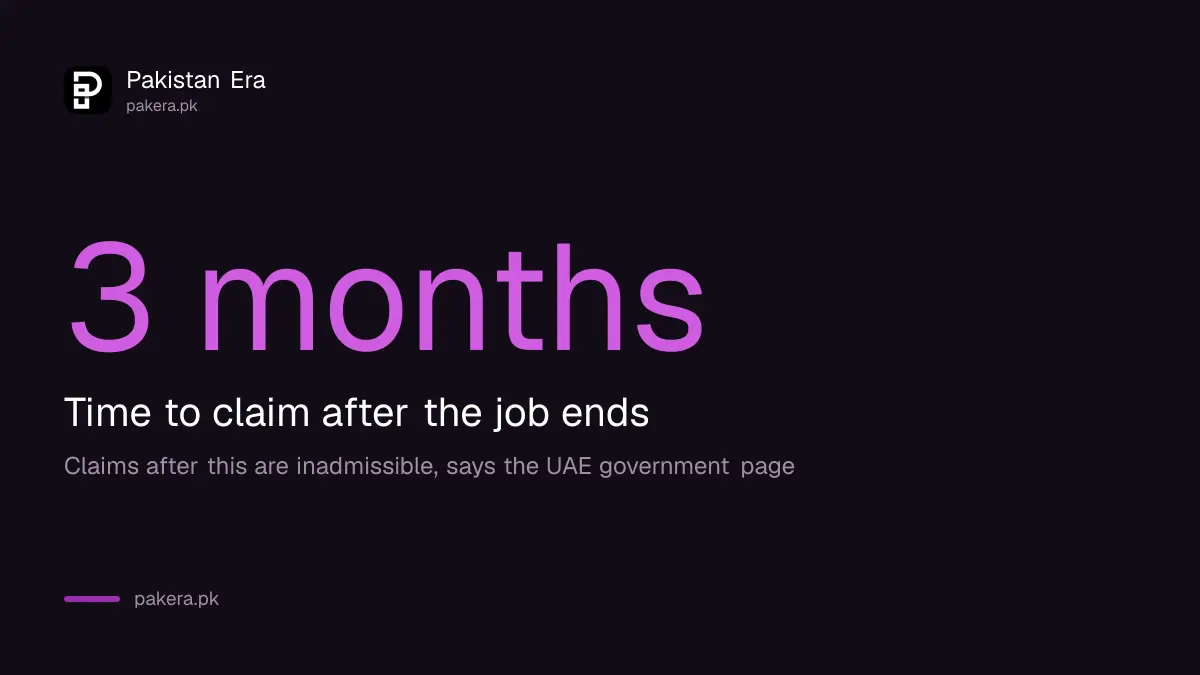 UAE domestic worker complaint timeline: two weeks to settle and three months to claim