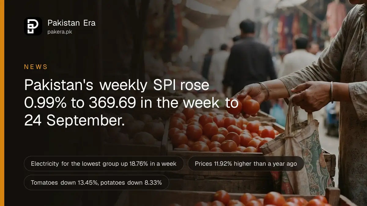 Hands picking tomatoes from a vegetable stall piled with tomatoes and onions in a Lahore market