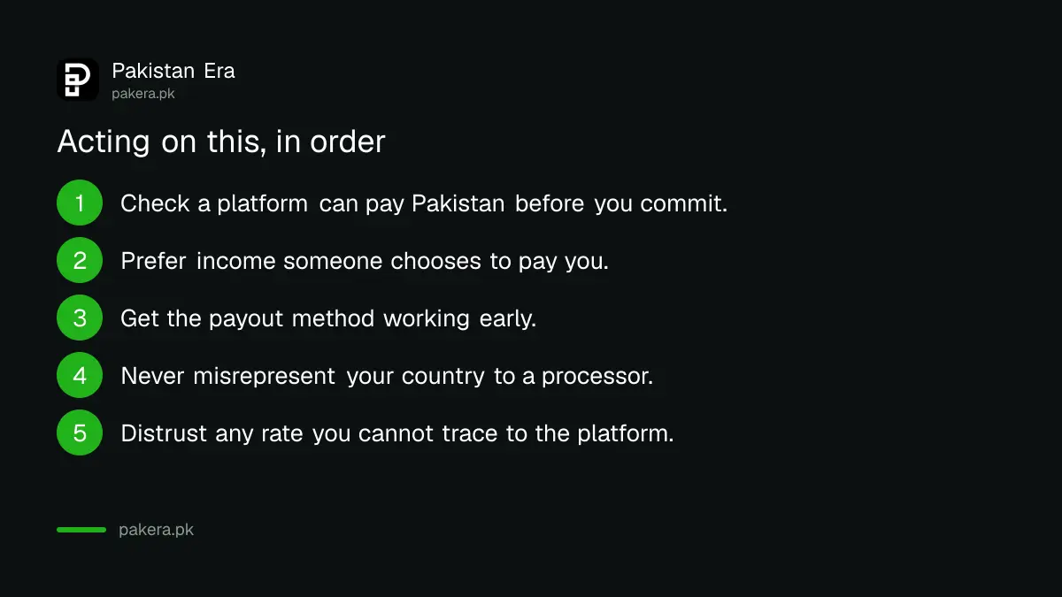 Platforms that do pay creators in Pakistan