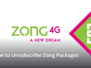 How to Unsubscribe Zong Packages