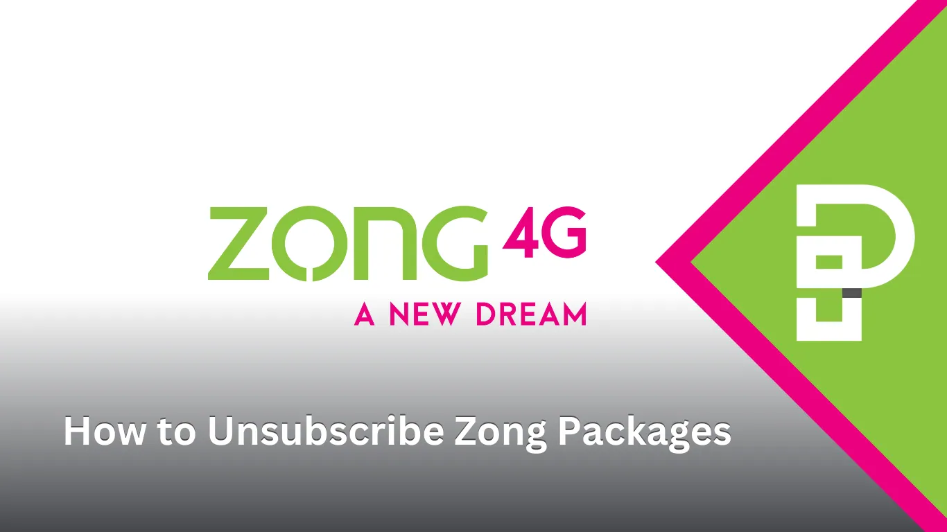 How to Unsubscribe Zong Packages